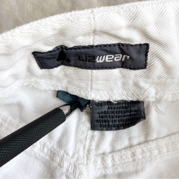 Vintage white high waist relaxed tapered leg mom jeans - Picture 6 of 6